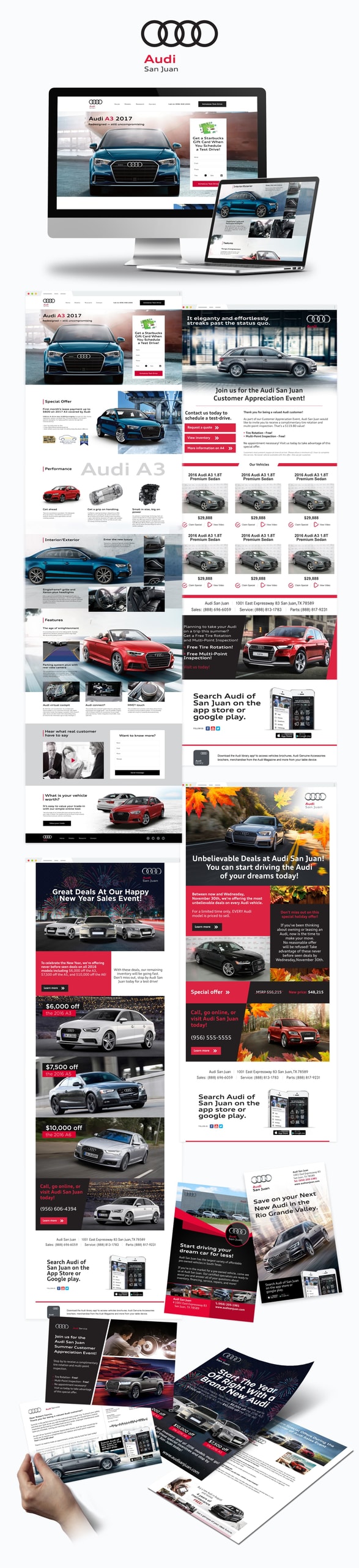 Audi of San Juan - Full project showcase