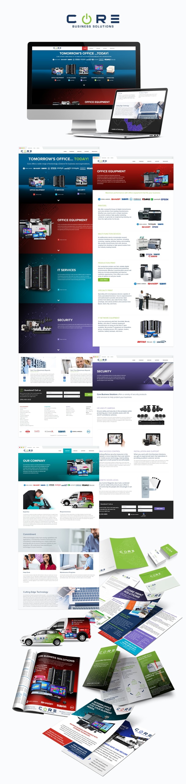 Core Business Solutions - Full project showcase