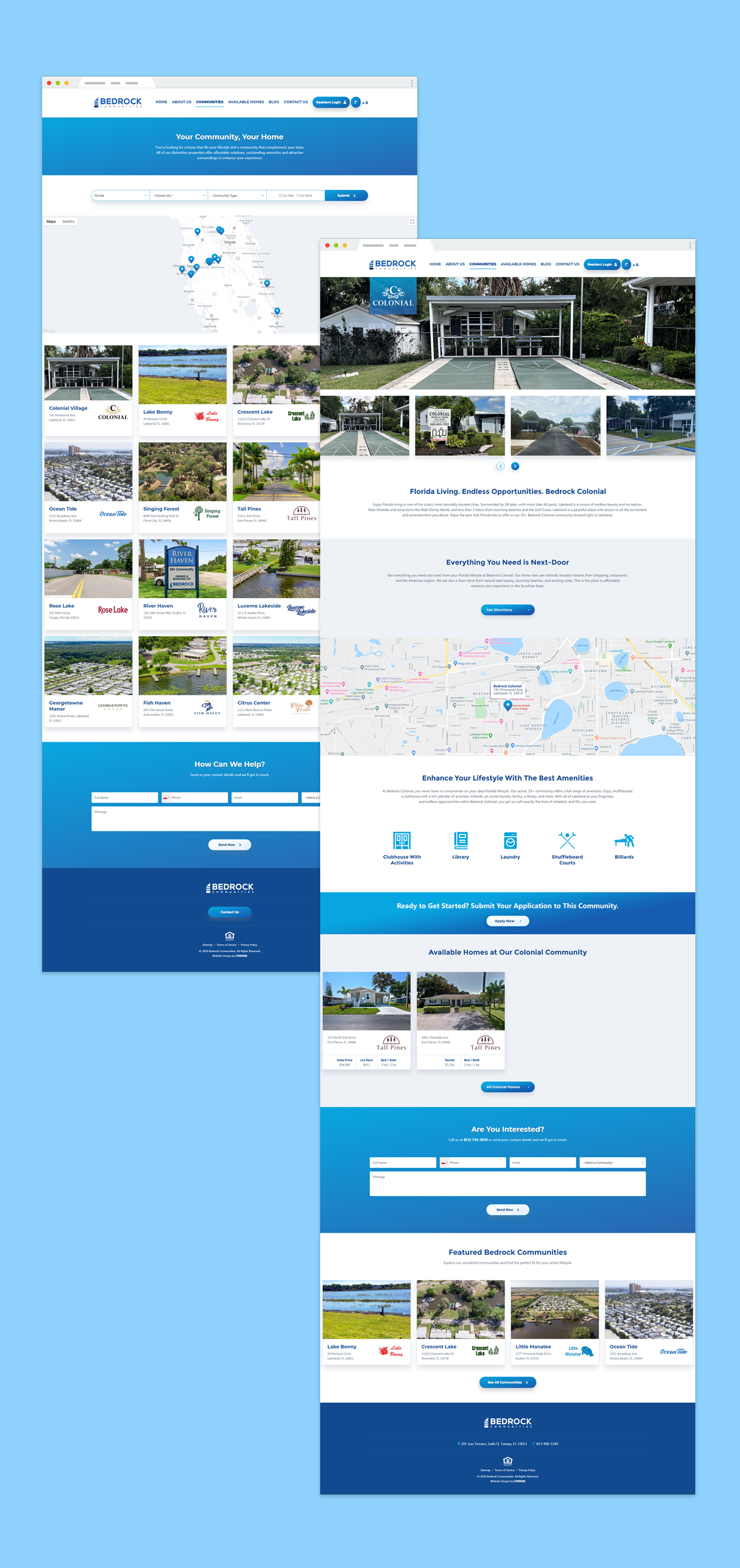 Bedrock Communities - Website