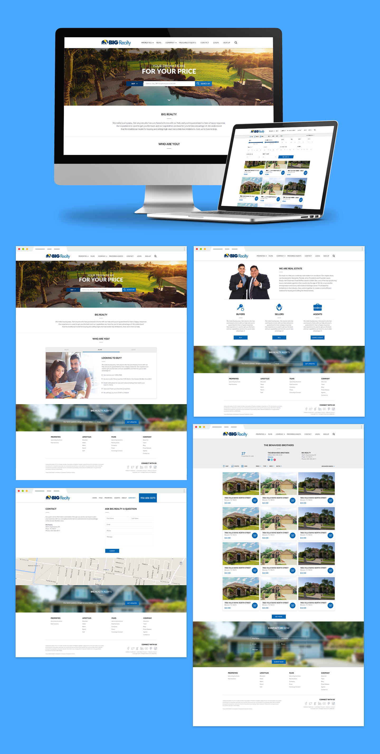 Big Realty - Website