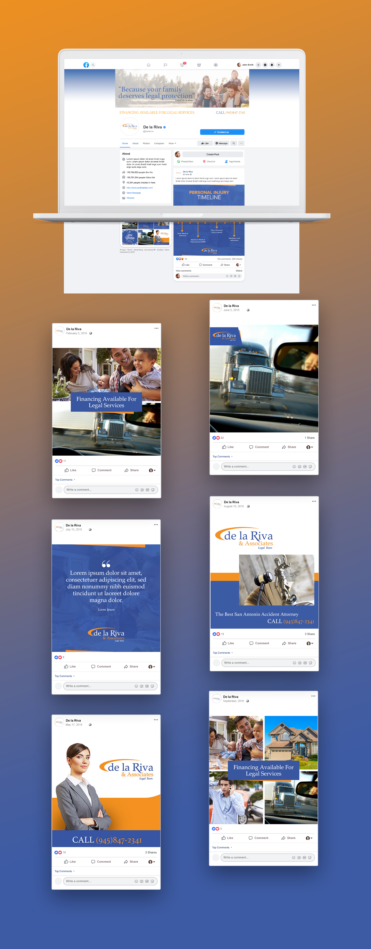 De La Riva Law - Social