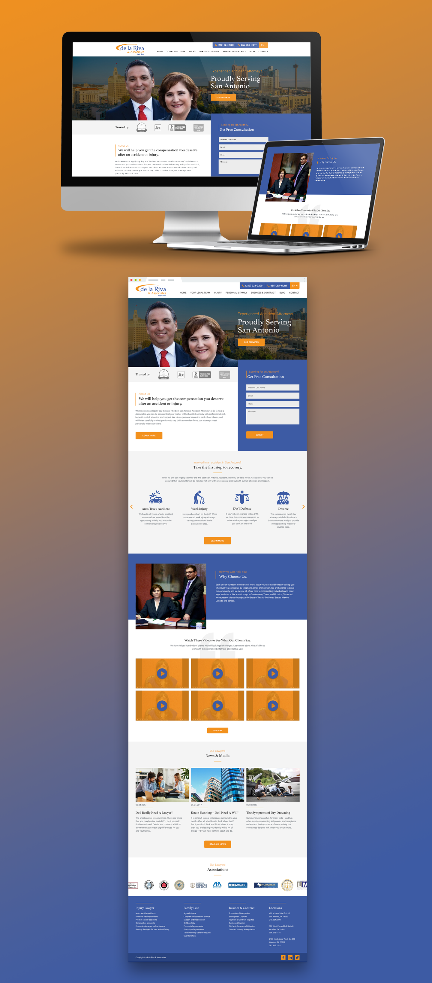 De La Riva Law - Website