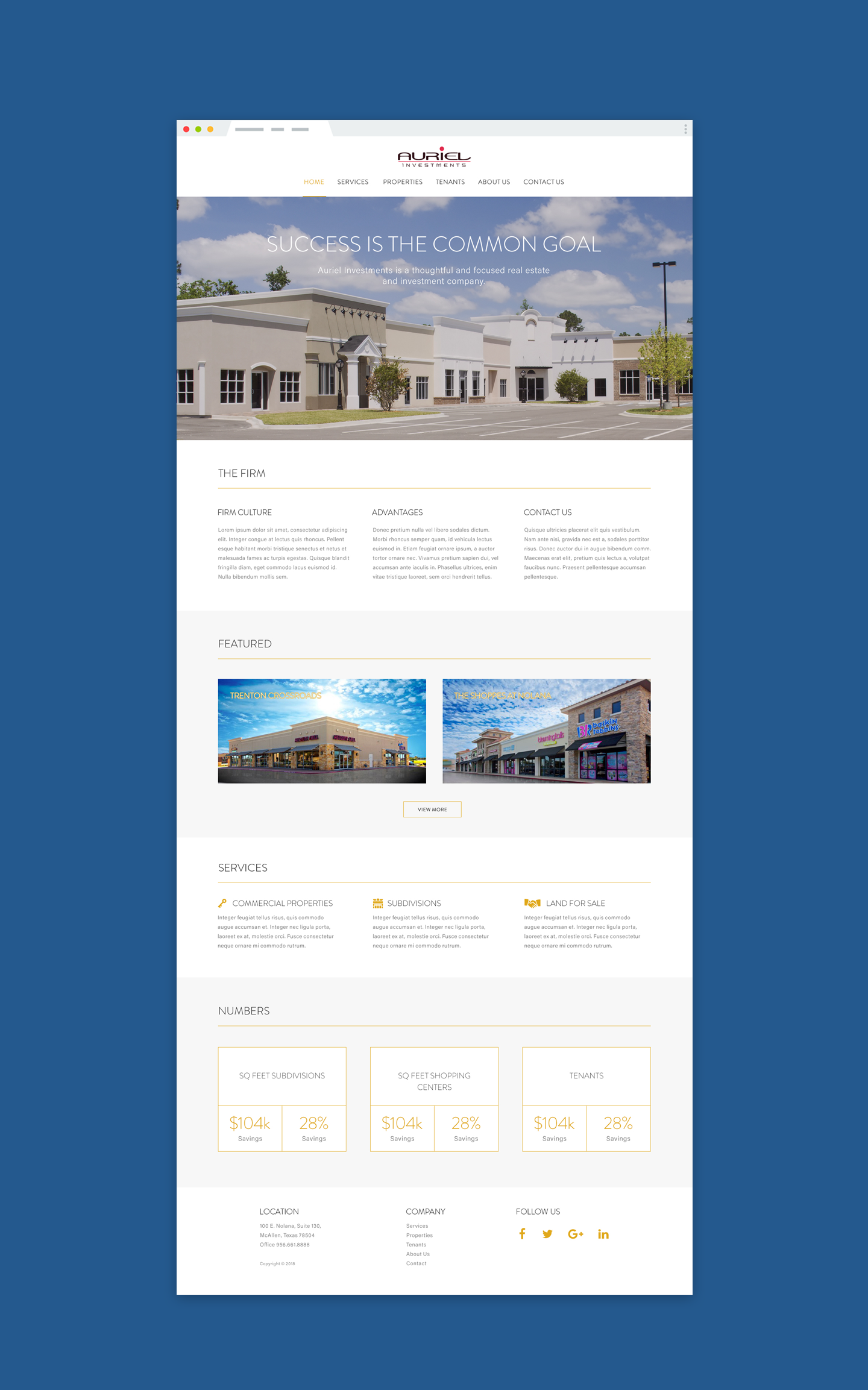 Domain Development - Website