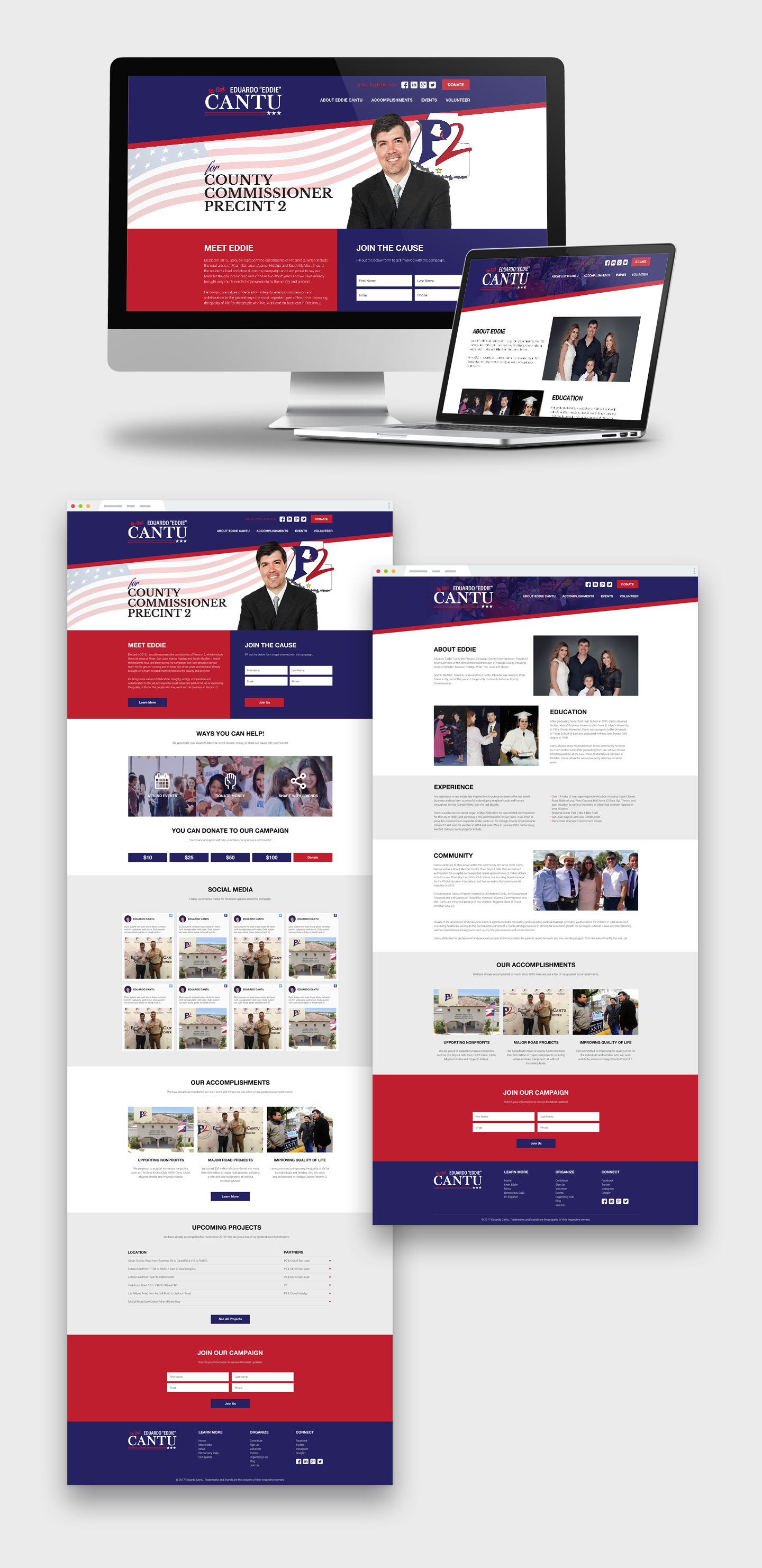 Eddie Cantu - Website