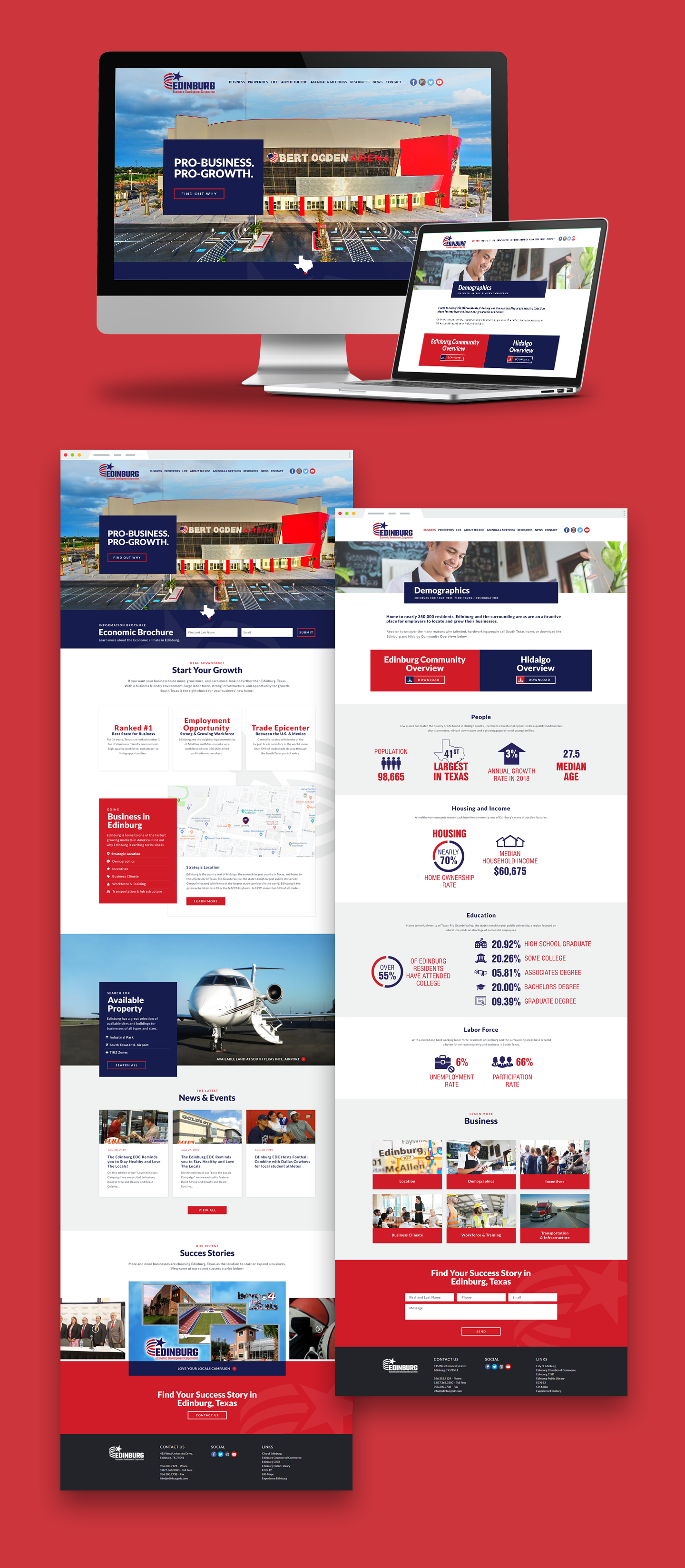 Edinburg EDC - Website