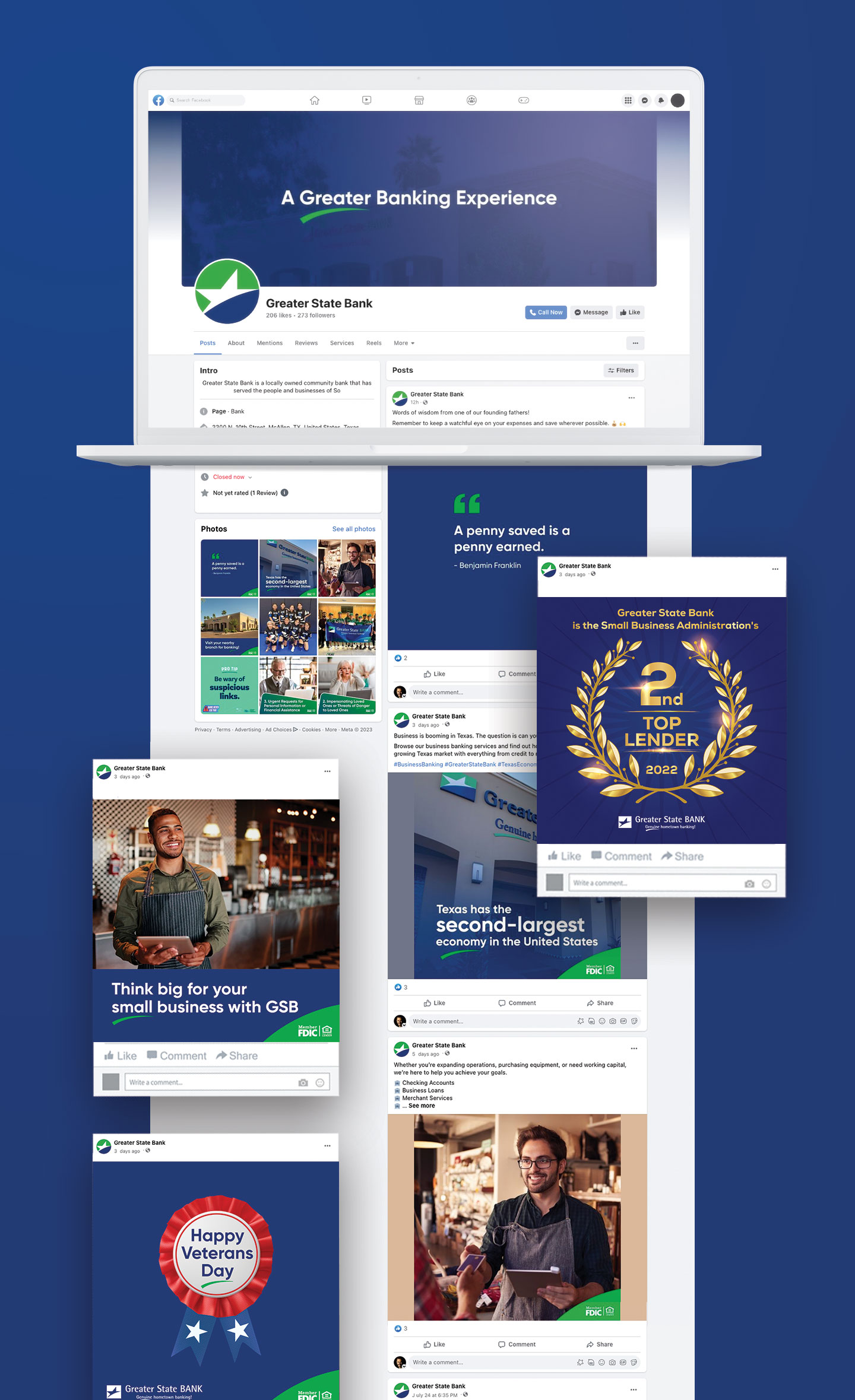 Greater State Bank - Social