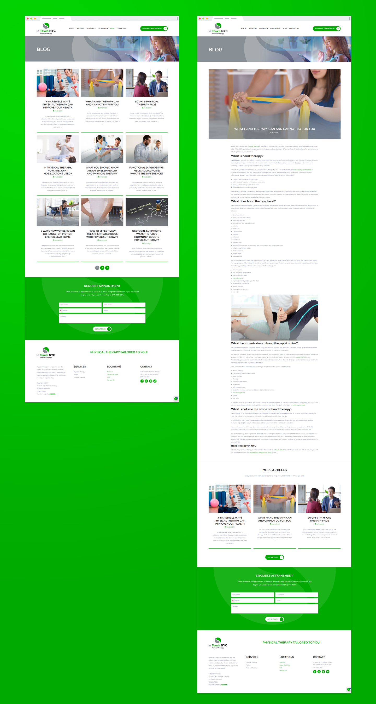 In Touch NYC PT - Website