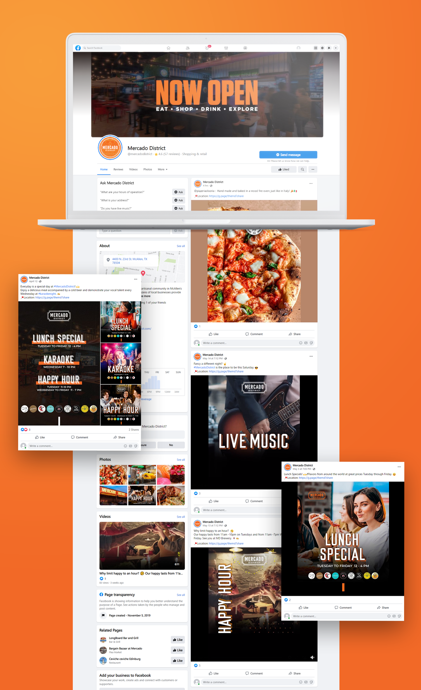 Mercado District - Social