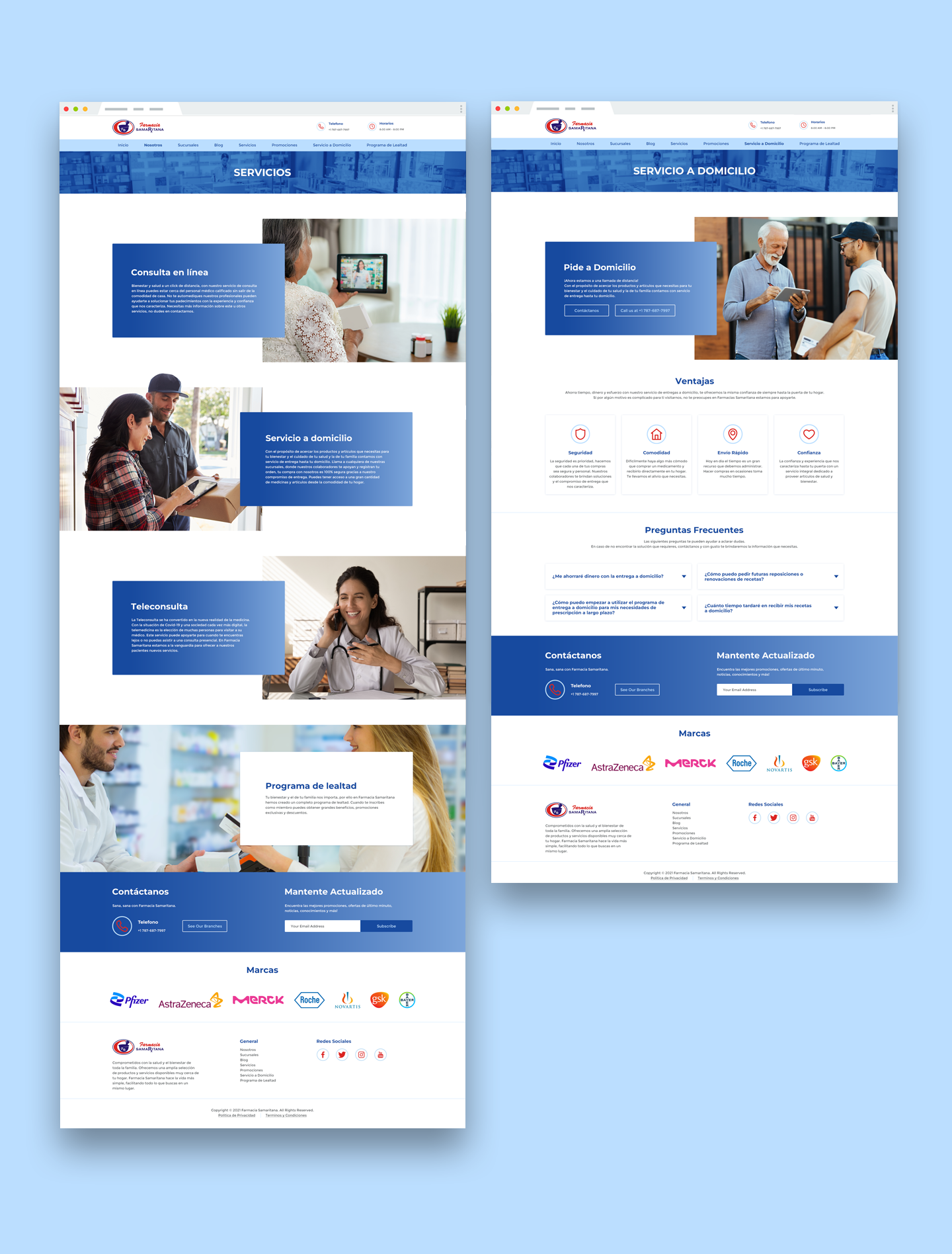 Farmacia Samaritana - Website