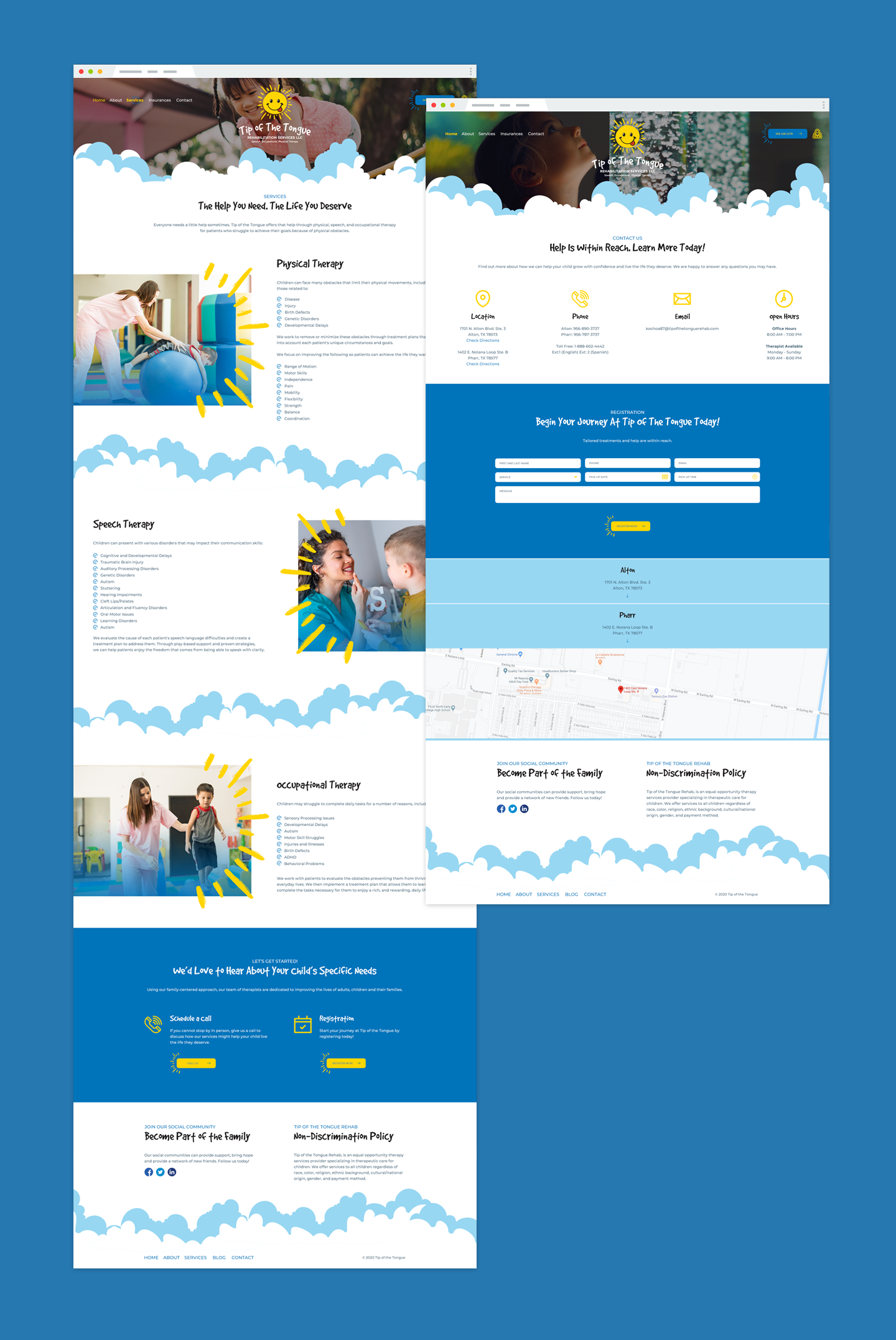 Tip of the Tongue Rehab - Website