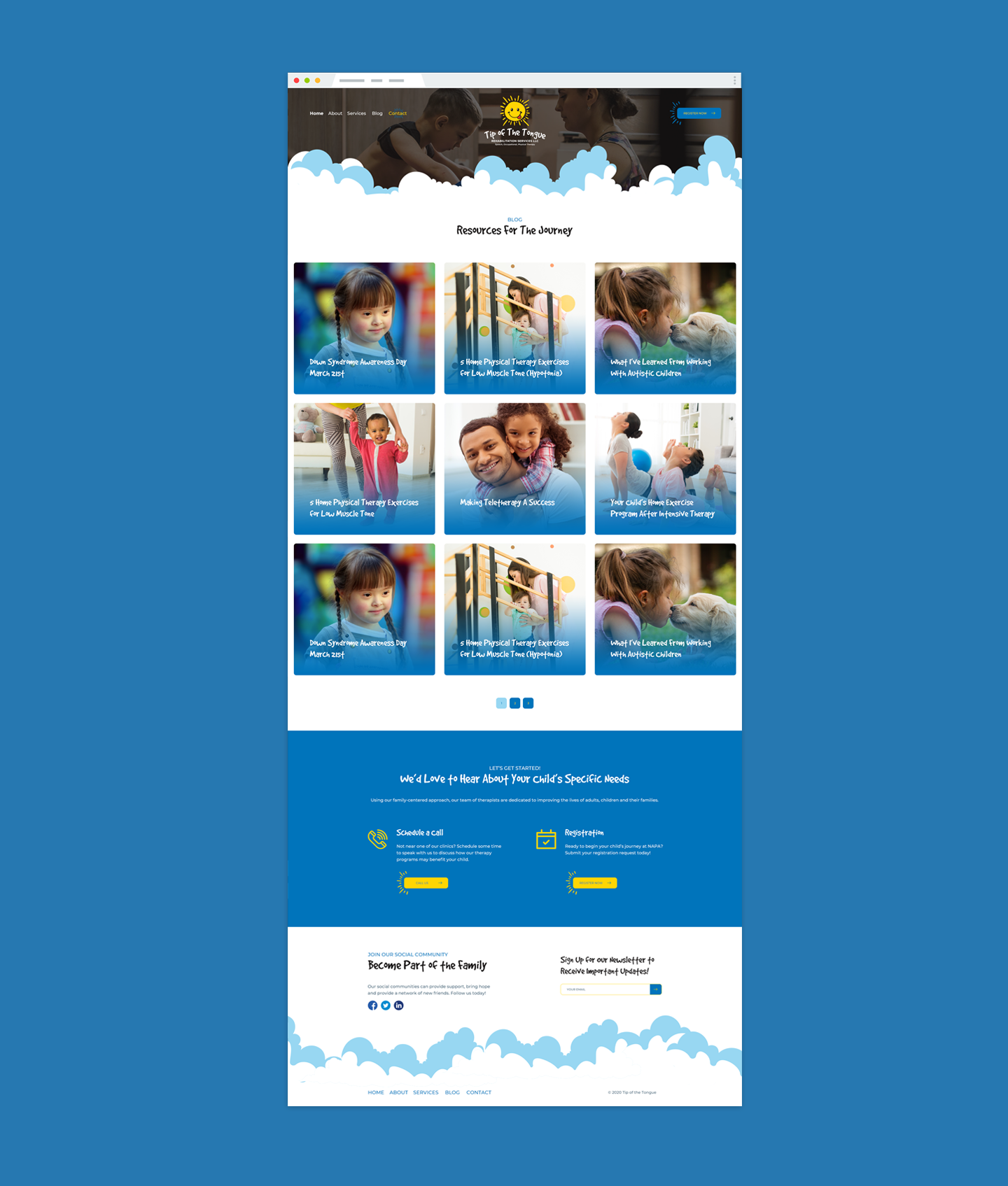 Tip of the Tongue Rehab - Website