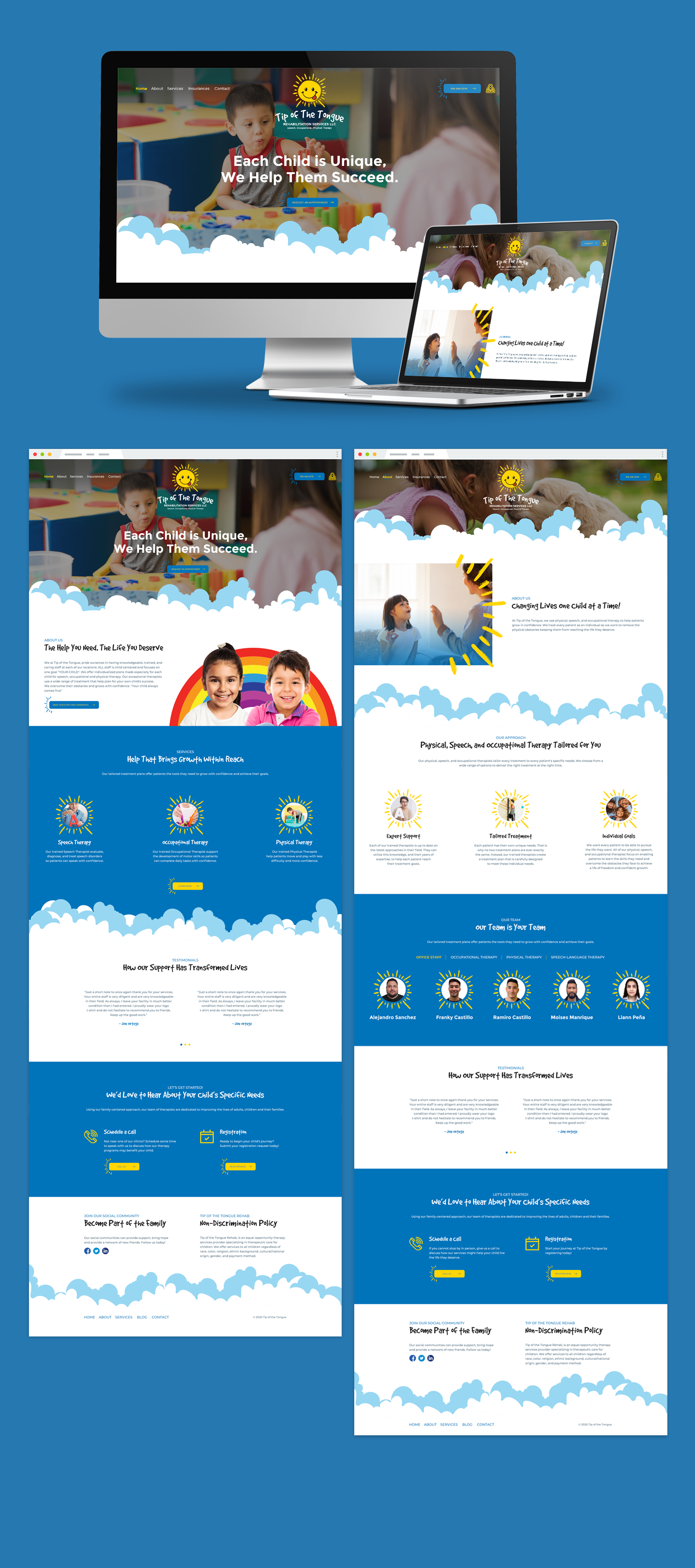 Tip of the Tongue Rehab - Website