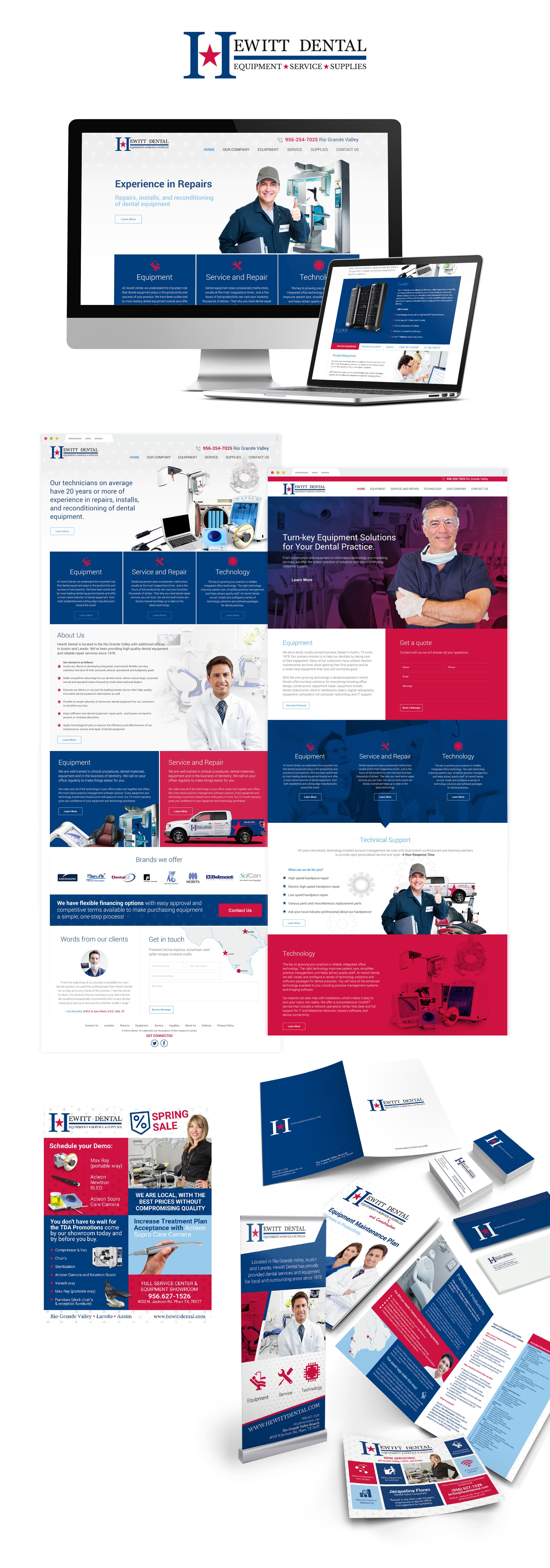 Hewitt Dental - Full project showcase