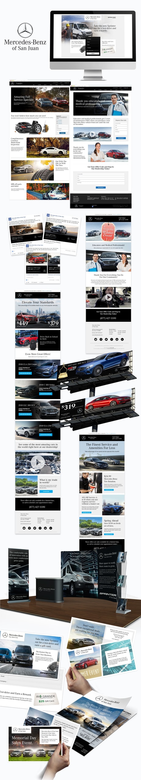 Mercedes-Benz of San Juan - Full project showcase