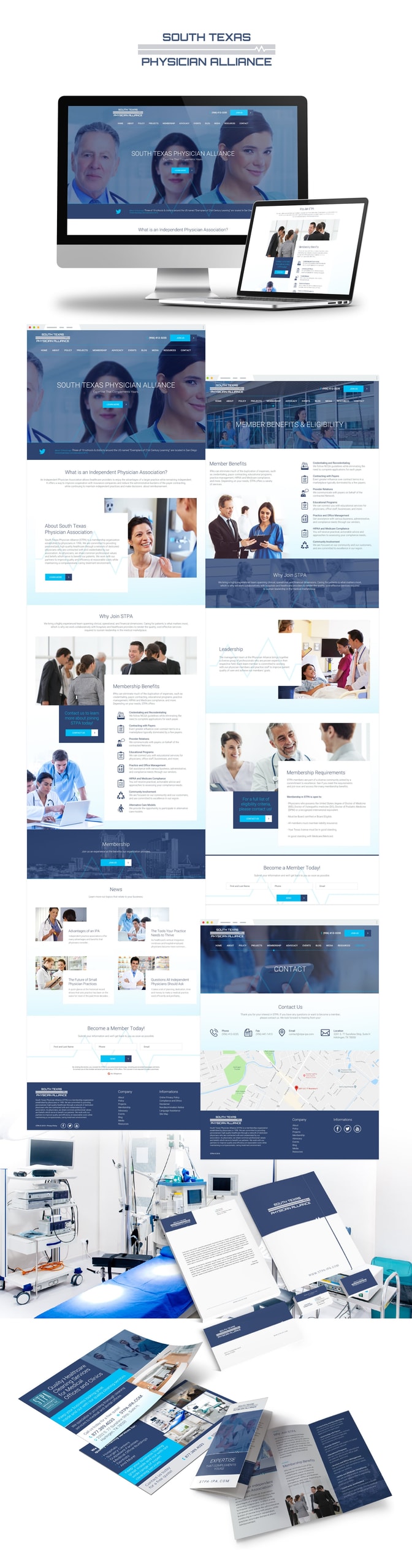 South Texas Physician Alliance - Full project showcase