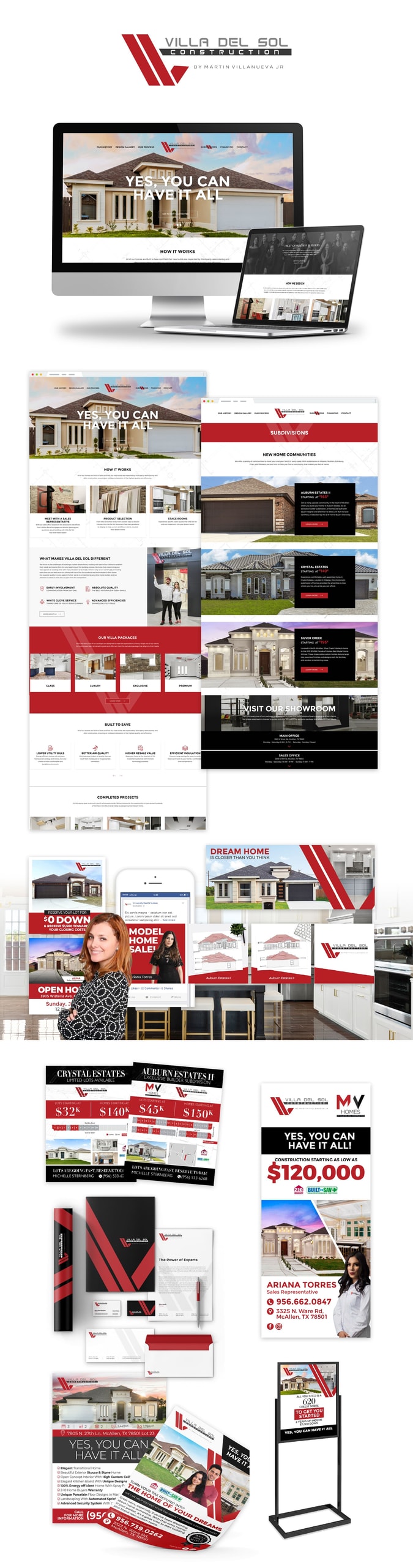 Villa Del Sol Construction - Full project showcase