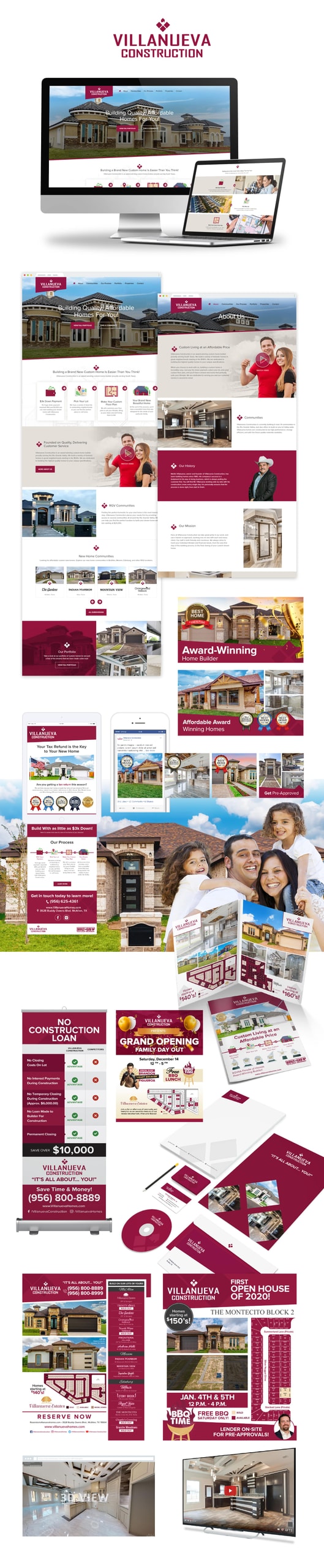 Villanueva Construction - Full project showcase